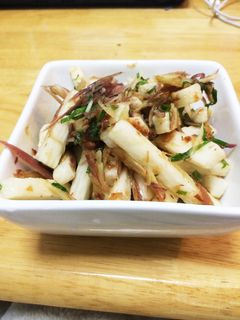 長芋とミョウガの梅肉和え-レシピのメイン写真