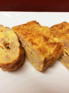 鶏そぼろ入り卵焼き〜お弁当にも-レシピのメイン写真