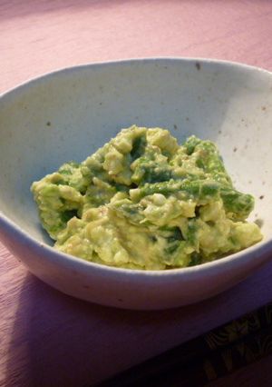 アボガドと豆腐とクリームチーズの白和え-レシピのメイン写真
