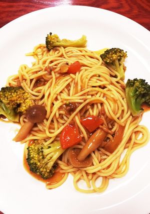簡単リメイク子供も喜ぶ☆カレーパスタ-レシピのメイン写真