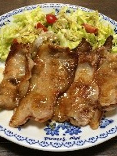 腎臓にやさしい:おかず 生姜焼き-レシピのメイン写真