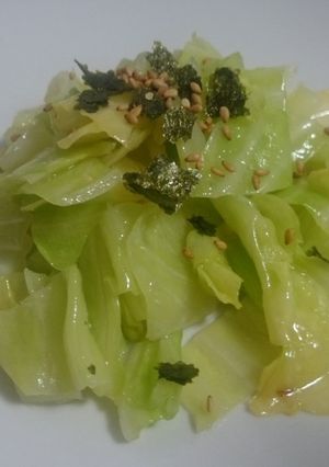 ヘルシーおかず：キャベツのナムル-レシピのメイン写真