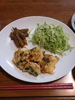 鶏むね肉のニラ入りピカタ-レシピのメイン写真