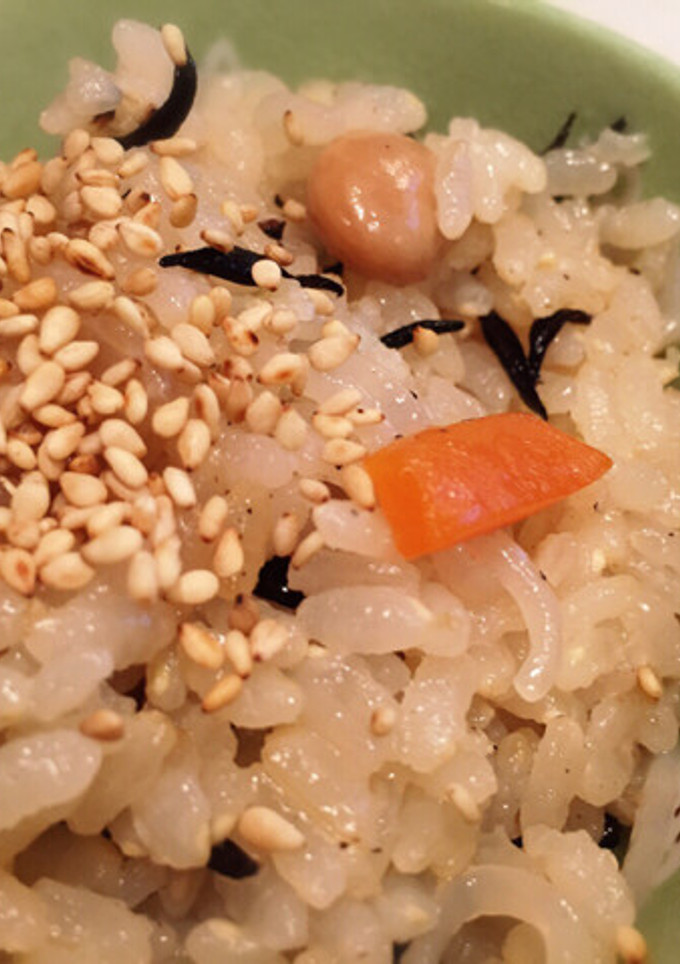 ひじき煮リメイク！簡単炊き込みご飯☆-レシピのメイン写真