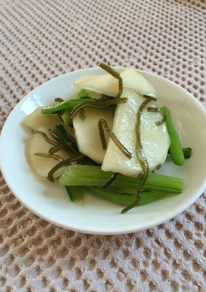 かぶのごま油香る浅漬け！-レシピのメイン写真