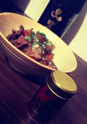 簡単!!牛筋の煮込み!-レシピのメイン写真