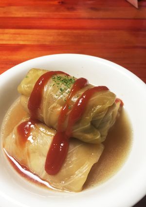 ごはんによく合う☆我が家のロールキャベツ-レシピのメイン写真