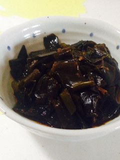 出汁をとった後の昆布でさっぱり佃煮 ♪-レシピのメイン写真