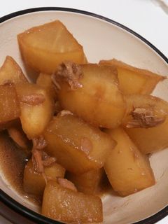 味染みる。ツナと大根の煮物-レシピのメイン写真