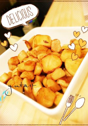 エリンギのゴロゴロバター醤油-レシピのメイン写真