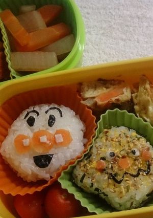 アンパンマンとカレーパンマン-レシピのメイン写真