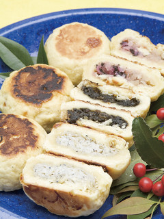千切り大根(切干し大根)入り焼きもち-レシピのメイン写真