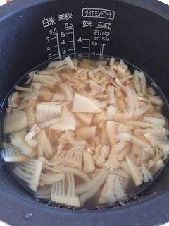 めんつゆでたけのこ御飯-レシピのメイン写真