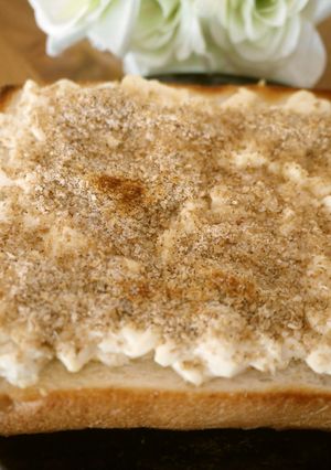 えごま油で❀　香ばしい豆腐ごまトースト♡-レシピのメイン写真