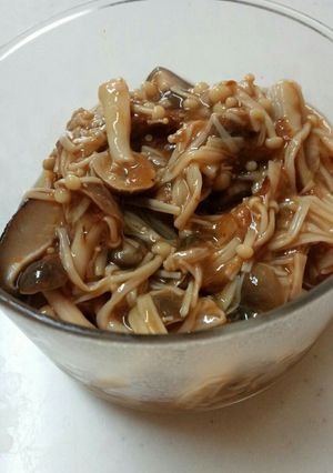 きのこと梅干しの常備菜(^O^)v-レシピのメイン写真