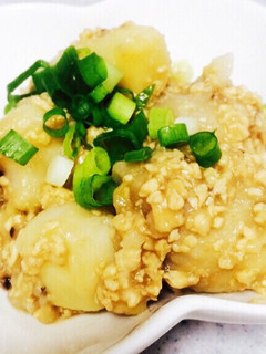 里芋の鶏そぼろ煮 田舎風〜-レシピのメイン写真