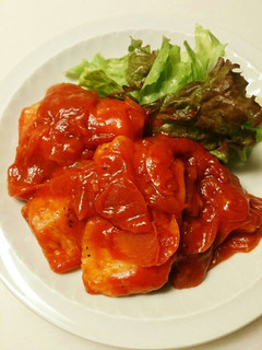 鳥むね肉のピリケチャ炒め-レシピのメイン写真