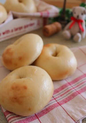 自家製酵母！プリンベーグル-レシピのメイン写真