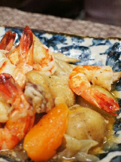 ストウブで無水料理!野菜と手羽先の煮物-レシピのメイン写真