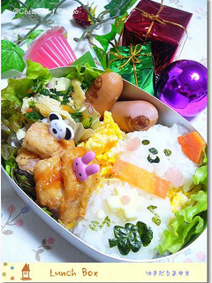 ゆきだるま弁当-レシピのメイン写真