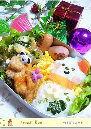 ゆきだるま弁当-レシピのメイン写真