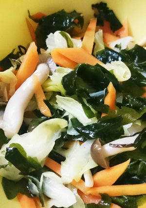 妊婦☆野菜たっぷり栄養満点ナムルサラダ-レシピのメイン写真