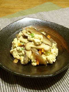 めんつゆで簡単*いり豆腐*-レシピのメイン写真