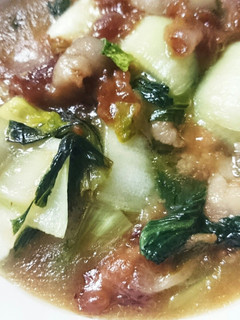 チンゲン菜と豚肉のトロトロ-レシピのメイン写真