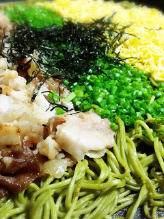 激ウマ!下関名物 瓦そば(焼き茶そば)-レシピのメイン写真