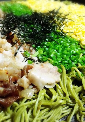 激ウマ！下関名物 瓦そば（焼き茶そば）-レシピのメイン写真