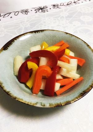 オシャレで簡単♪カラフルピクルス♪-レシピのメイン写真