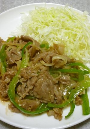 簡単おいしい！豚のしょうが焼き-レシピのメイン写真