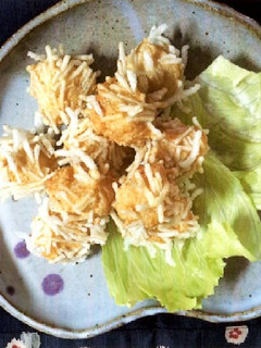まっしろしろすけ~えび団子の春雨揚げ~-レシピのメイン写真