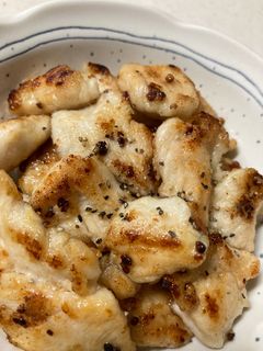 だけ料理 ささみのマスタード炒め-レシピのメイン写真