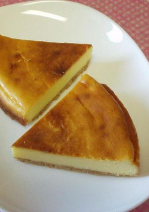 ベイクドチーズケーキ-レシピのメイン写真