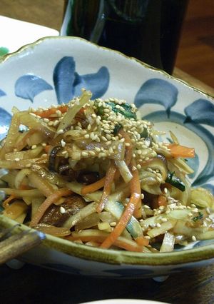大根の皮キンピラ-レシピのメイン写真