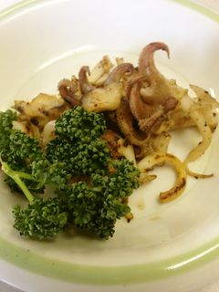 イカゲソの塩麹炒め-レシピのメイン写真