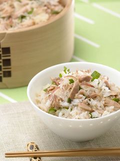 シーチキンとみょうがとじゃこの混ぜご飯-レシピのメイン写真