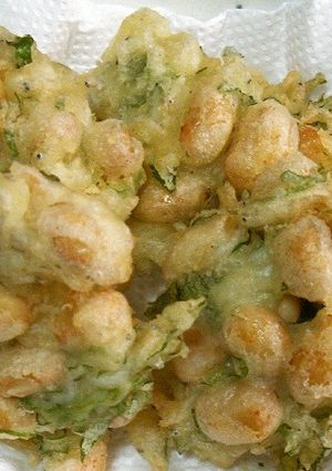 大豆としらす青じそのかき揚げ-レシピのメイン写真