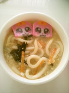 *小さなお子様にも☆卵とじうどん*-レシピのメイン写真
