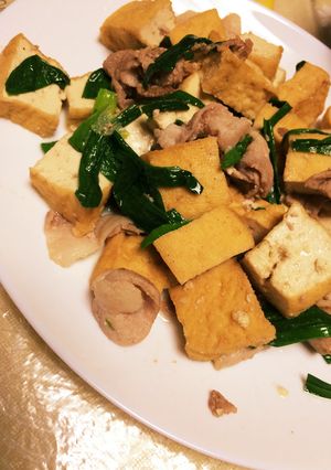 我が家の葉にんにく炒め♡-レシピのメイン写真