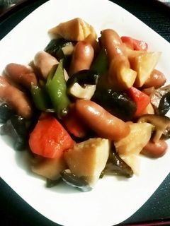 ウインナー入り筍の中華風炒め煮-レシピのメイン写真