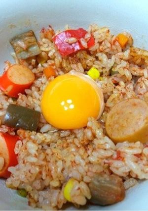 簡単！トマトジュースで炊き込みピラフ-レシピのメイン写真