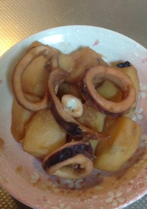 イカとじゃがいもの煮っ転がし-レシピのメイン写真