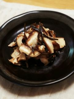 椎茸の塩昆布和え☆お弁当にも-レシピのメイン写真