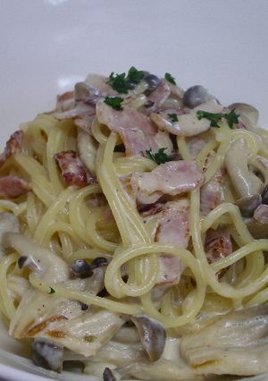 おうちでこってりパスタが食べたいな♪-レシピのメイン写真