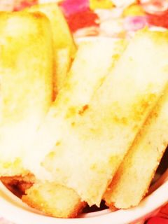 パンの耳 塩バタートースト 喫茶店-レシピのメイン写真