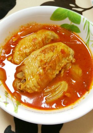 とろとろ❤手羽先のトマトスープ煮/圧力鍋-レシピのメイン写真