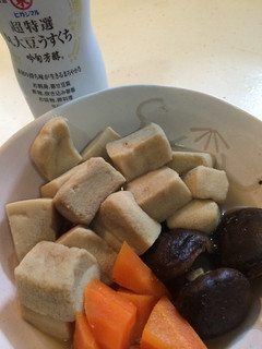 高野豆腐の煮物-レシピのメイン写真