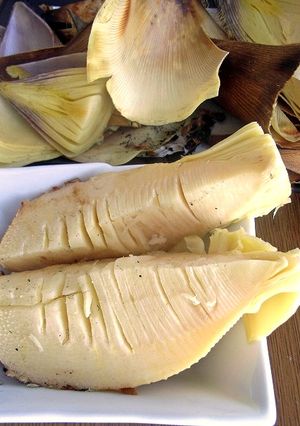 朝堀り筍で素焼き-レシピのメイン写真